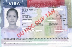 Du học Mỹ - Chúc mừng Bùi Lê Vân Anh đã đậu visa Du học Mỹ!